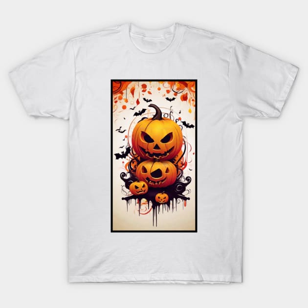 Halloween Carnival of Colors : III T-Shirt by Silvana Collection